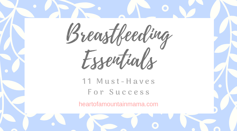 11 Must-haves for sucessful breastfeeding